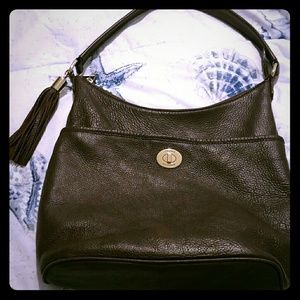Tommy Hilfiger Brown Leather Purse